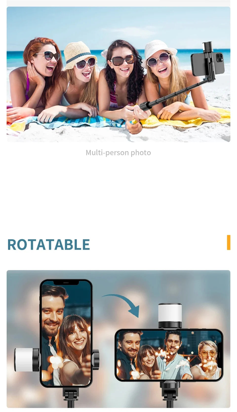 3-in-1 Selfie Stick Tripod